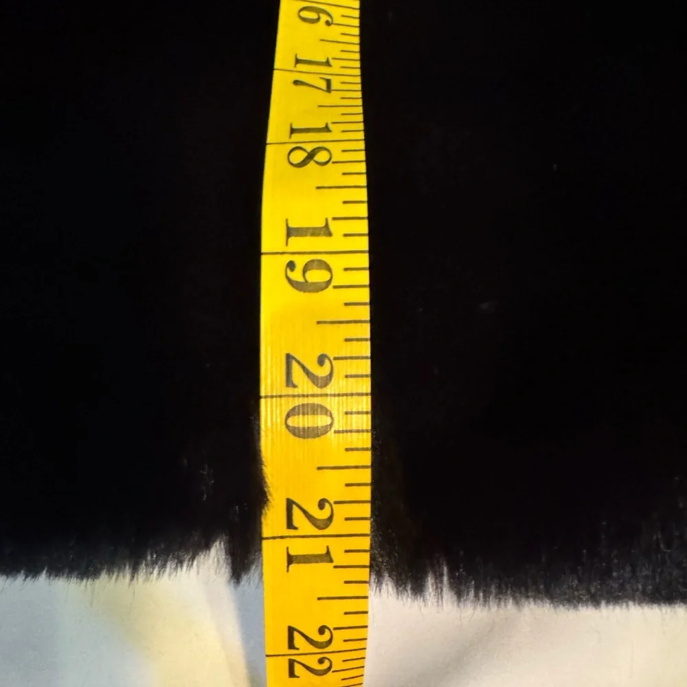 Forever 21 Plush Black Jacket perfect for holidays! - Picture 5 of 7